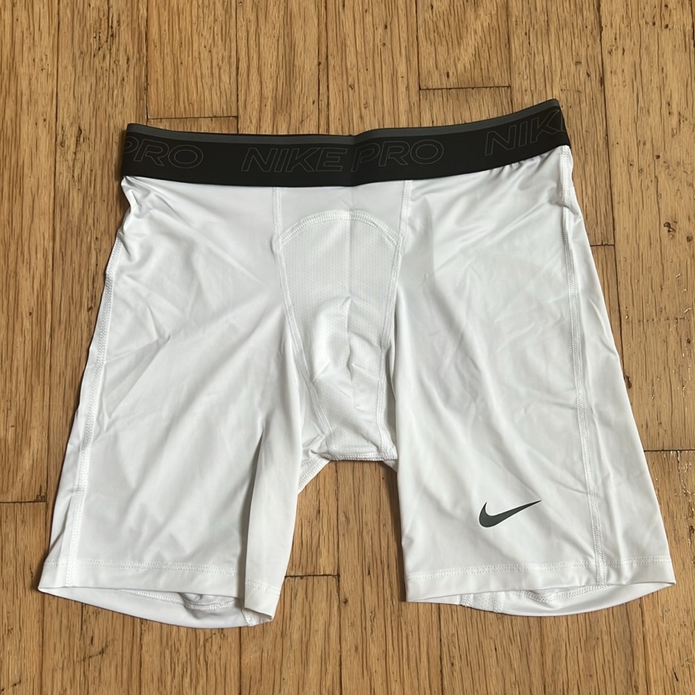 Nike Mens Pro Training Compression Shorts - Picture 3 of 8